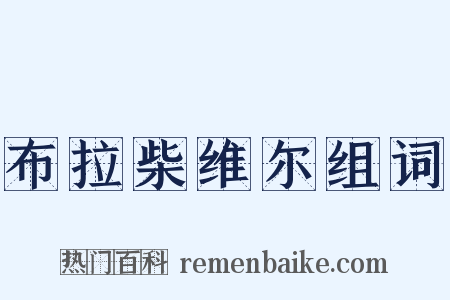 布拉柴维尔组词是什么意思的图片